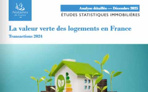 La valeur verte des logements en France sur les transactions 2024